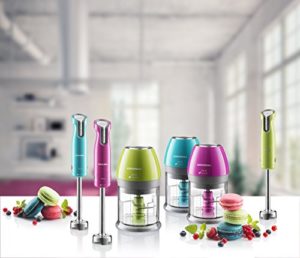 Grundig CH 6280 L Kompakt Multi- Zerkleinerer, 500 ml, Macaron Edition, lemon / grün / anthrazit - 3